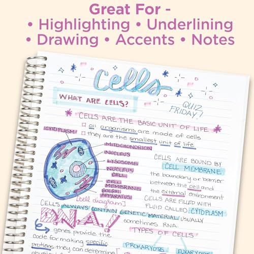 Zebra Pen MILDLINER No Bleed Highlighter, Assorted Colors, Dual Tip, 25-Pk