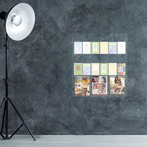 Acrylic Brochure Holder Wall Mount,3 Magazine Holders,pamphlet holder