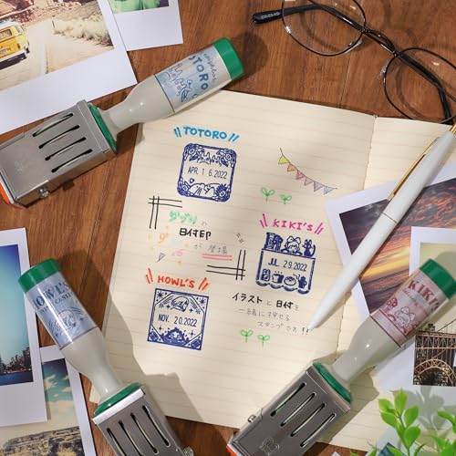 Sanby Ghibli Kiki's Delivery Service Stamp Date Stamp SATK-MS-01