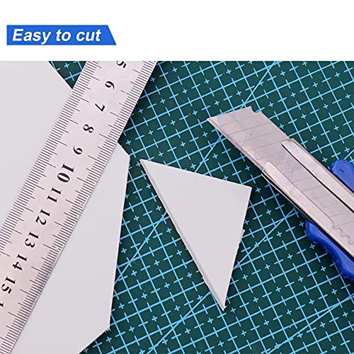 10 Pack White Foam Boards for Crafting, School Projects, Presentations, DIY Models(300x400x2mm)