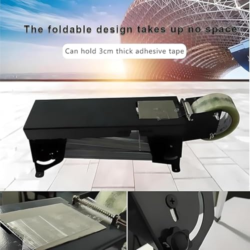 Desktop Tape Packaging Machine, Manual Tape Dispenser, Width ≤ 5.5cm/Thickness ≤ 3cm/6cm/high Efficiency/Flat Fitting, Used for Packaging