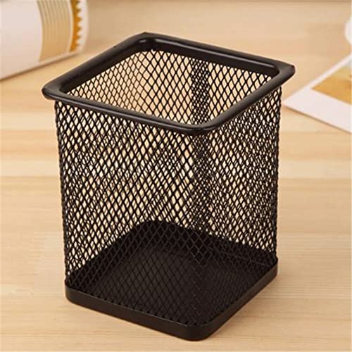 Drawer Organizers Pen Holder Office Desk Metal Mesh Pen Stand Pencil Stationery Organizer Stand Storage Pencil Cup Desk Supplies Pencil Holder