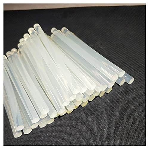 ZTBH Hot Melt Glue Sticks 100 Pcs Glue Gun for Hot Melt Glue Sticks, Glue Gun Below Craft Phone Case Album Accessories Melt Glue Stick (Length : 100mm)
