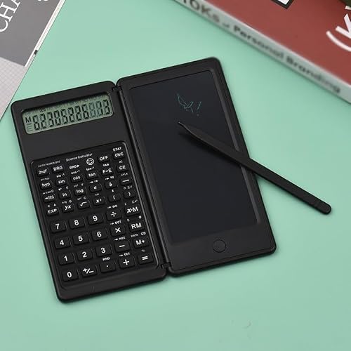 Folding Scientific Function Solar Calculator Handwriting Board with LCD