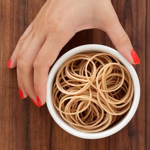 Upgrade Office Supply Rubber Bands, Size #32 (3 x 1/8 Inch), Approx. 1,400 Count, 2 Pack, Made in USA