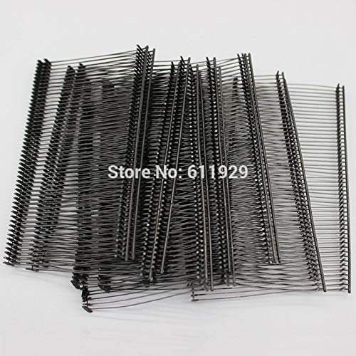 DalaB White Black 5000 pcs a lot 2 Inches/5cm Length Standard Price Tagging Gun Barbs/Plastic tag Gun Needles Strings - (Color: Black)