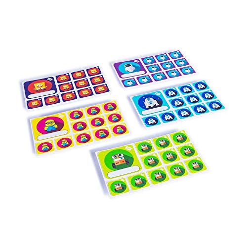 PATboard Scrum Board and Kanban Board Team Icon Set - Cartoons - Set of 5 - nanocups for Glass Icons