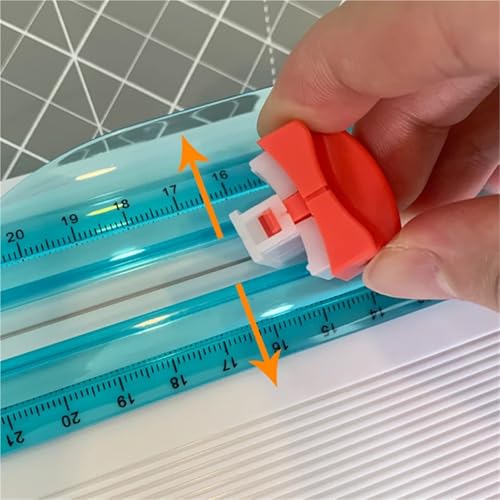 Plastic Wrap Cutter Blade Replacement 6 Pcs Paper Trimmer Replacement Blades for Manual A4 Trimmer & Scoring Board