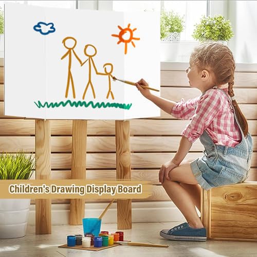 Xgsbvgdhw Trifold Poster Board Compact Pack Portable White