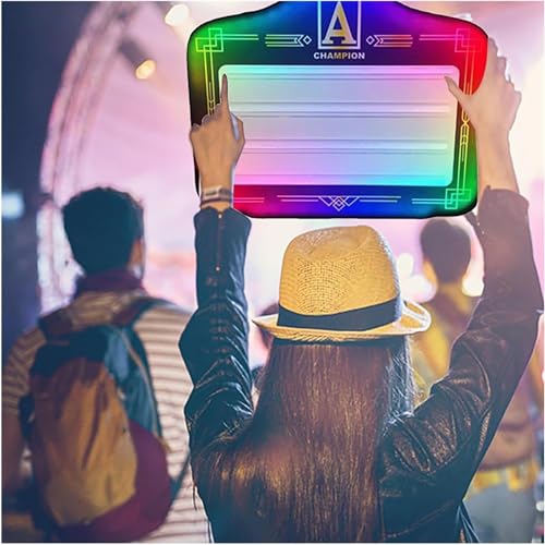 Cinema Light Box LED Letter Bottle Presenter Letters/Numbers Board Customized Your Message for Home Decor,Wedding,Birthday Parties