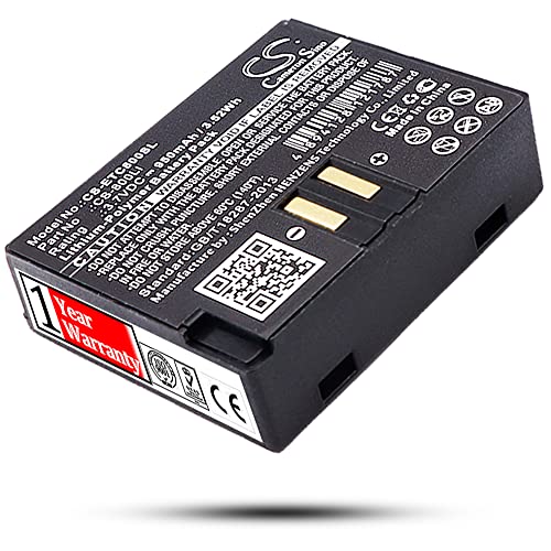 BCXY CS-800LI Battery Replacement for Eartec ComStar Wireless Headsets Eartec CS-800LI Battery