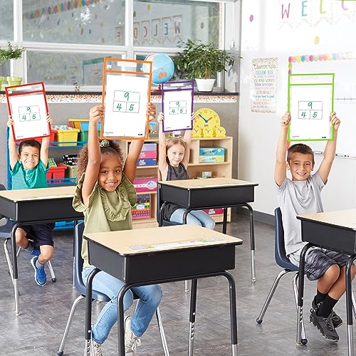 EAI Education SmartPAL® Dry-Erase Sleeves: Assorted Colors - Set of 100