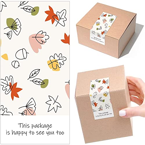 VIAENKFG Gift Sealing Label Sticker Fashion Small Floral Pattern This Package Decoration Seal