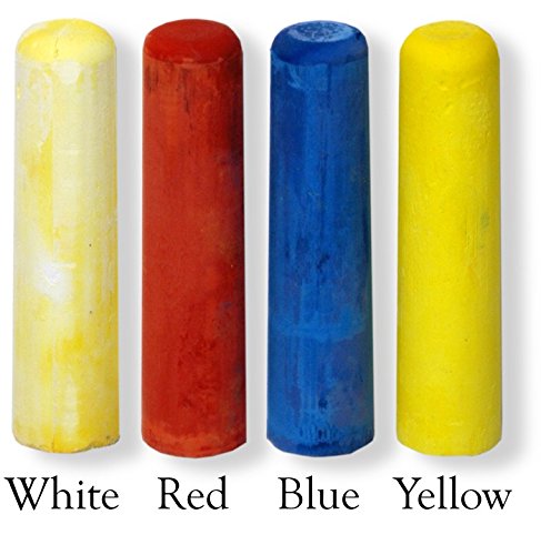 48 in. Adjustable Chalk Stick (PC90CHKSTICK) with Case of Yellow Chalk