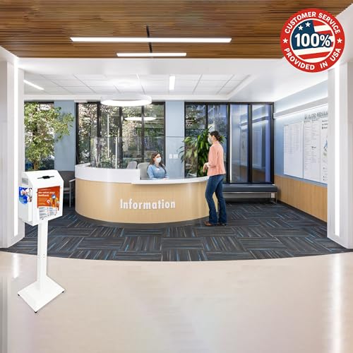 Plugsharge Floor Standing Suggestion & Offering Box with Combination Lock