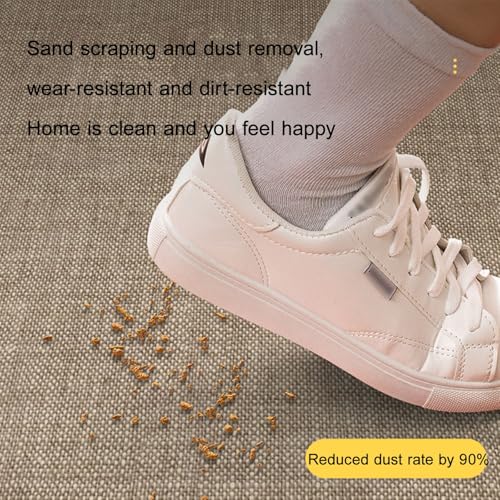 LVYUDS Bedroom Office Chair Mat for Carpet Dirt-Resistant Easy to Care, Office Floor Mat for All Kinds of Floors Anti-Slip Bottom Velvet Computer Chair Mat(180 * 120cm,Plaid B)