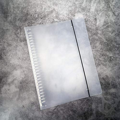 Zelten Refills/Loose Leaves for B5 Cover Ring Binder/Personal Organizer/Planner(B5 26 Holes, Cover with Pages and Pouches Set)