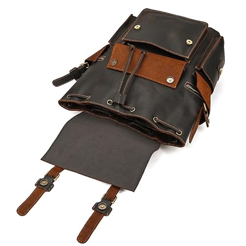 VCDUXMQLK Laptop LARGE Backpack Casual Bookbag Daypack Camping Travel Rucksack