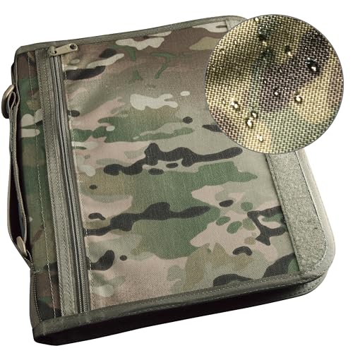 Rite in the Rain Weatherproof Starter Field Planner Kit, MultiCam CORDURA fabric Cover, 1" Ring Binder, Ruler / Writing Guard (No. 9250M-MX)