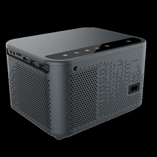 HBCDAAQ 1080P Autofocus Projector for Home Cinema