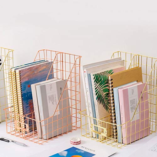 DNVKQGd Desk File Organizer,Desktop Organizer File Sorter File Magazine Folder Holder Desktop File Rack Simple Desktop File Sorter Multifunctional Vertical File Rack Desktop File Organizer
