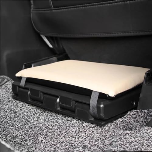 IOKGVEDD RV Accessories, Car Leg Support Rear Seat Modified, Rest Pedal Drag Business Foot Footrest for Travel(Brown)