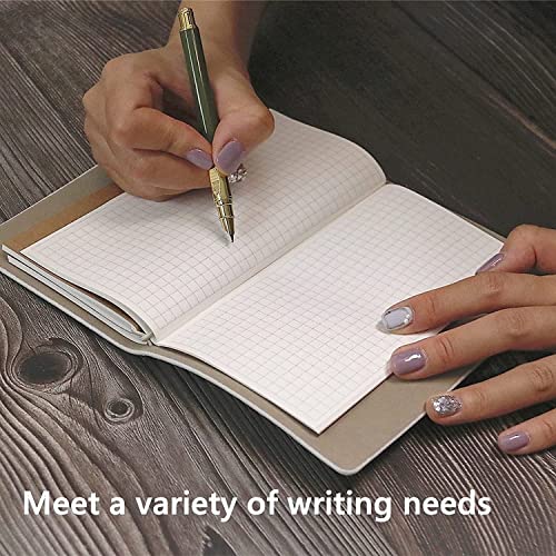 QERTYHKK A6 Refillable Planner Leather Travel Journal Notebook-Embossed Pocket Diary -Gift for Girls,Women,Mom, Daughter (192 Pages)