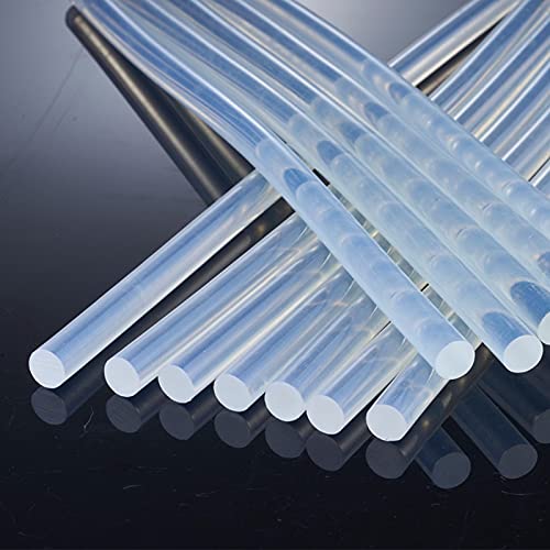 Hot-melt Stick,Glue Sticks, Glue Sticks Paste Tools 100 Pcs Translucent 7mm 11mm Diameter 190mm Hot Melt(11mm)