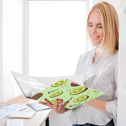 Xpdkjwd Singular Fruit Diagram 3 Ring Binder Can Hold 200 Letter Size Binders, Suitable for Home, Office, Dormitory, 2Pcs