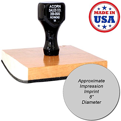 Regular Rubber Stamp Size 8 Inch Diameter