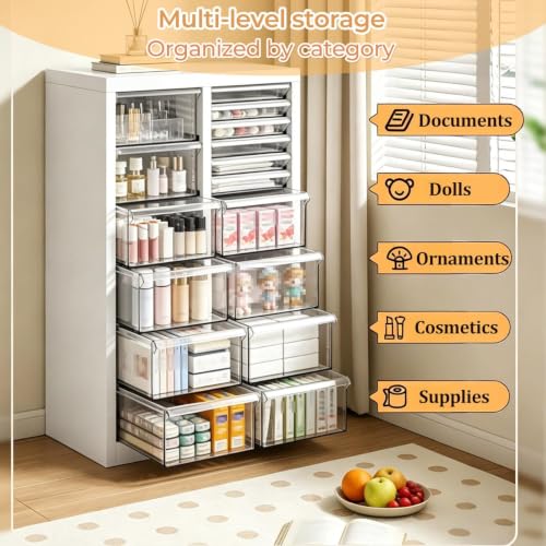 22 Drawers Literature Organizer, Cardboard Mailboxes for Classroom