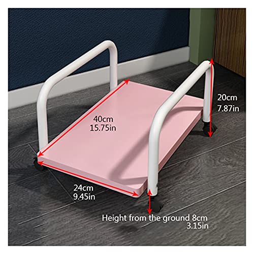 SUNESA Pc Stand CPU Stand PC Cart Holder，CPU Stand Mobile Desktop Tower PC Floor Stand Rolling Caster Wheels，with 4 Caster Wheels（3 Colors） Stand (Color : Gold)