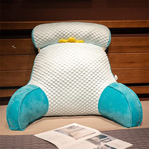 AFPSDLFJDLS Ice Silk Lumbar Pillow Office Seat Cushion Bed Back