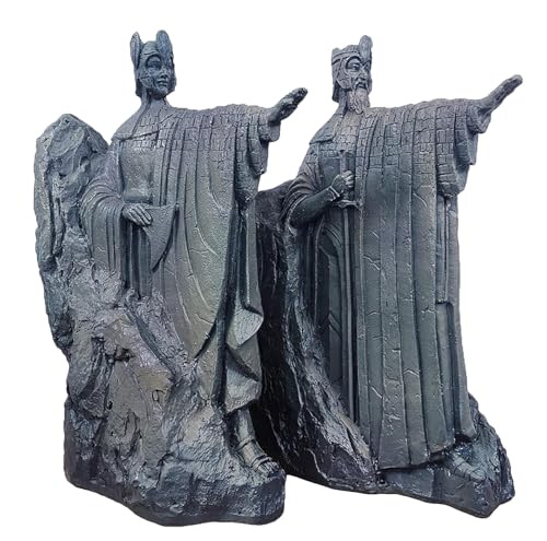 Lord of the Rings Bookends, Resin Decorated Bookshelf,9.8 Inch