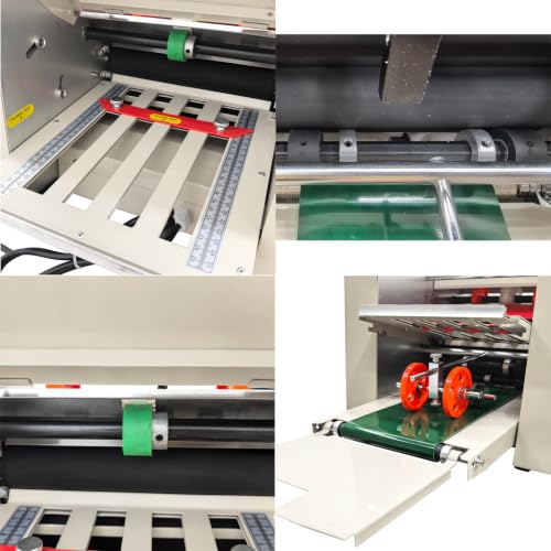 DINENOVATE Automatic Paper Folding Machine 8.3x16.5in Max Size 262ft/min