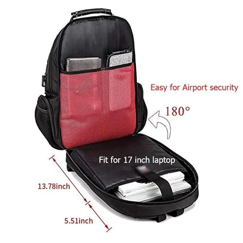 ASWRTYJO 45L Travel Backpack 15.6" Laptop Charging Multifunctional