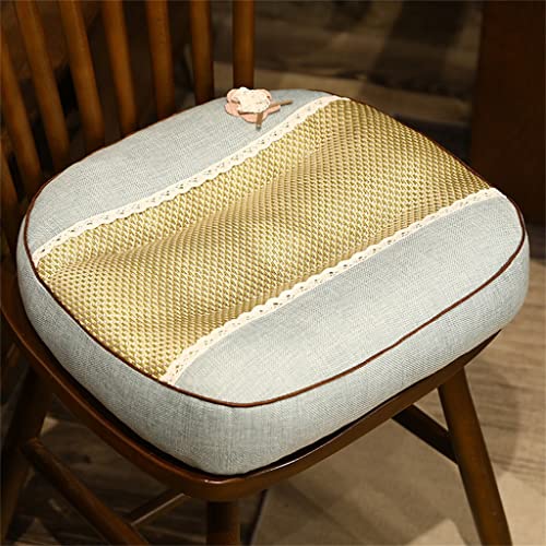 UOHLCX Mat Seat Cushion Waist Back Office Chair Heightened and Thickened Female(D)