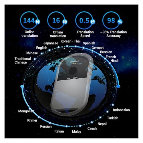 T5 AI Translator: 144 Languages, 0.5s Speed, 98% Accuracy, 16 Offline, Photo/Video Translate, 60-Day Battery, Free