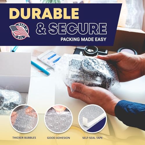 PACRON Clear bubble out Bags 8x11.5 Inch Bubble pouches 175/Qty, Self-Sealing clear bubble mailer Bubble bags for Shipping, Packing, Storage, Moving, Bubble Cushioning Wrap Bags for all Fragile China