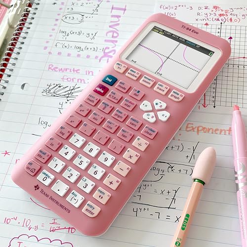 TI-84 Evo Graphing Calculator Texas Instruments, Pink