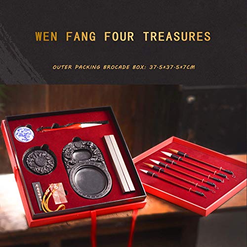 Chinese Calligraphy Brush Pen,Calligraphy Set Chinese Calligraphy Brush Writing Painting Set High End Birthday Box Adult Calligraphy Brush Calligraphy Supplies Birthday