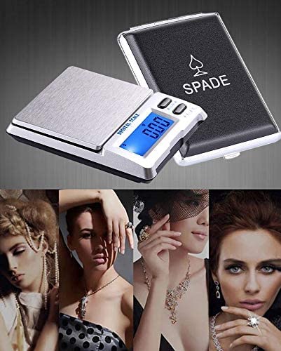 KOMFGT High Precision Electronic Scale 0.01G Portable Mini Balance Jewelry Scale for Tea Measure Gram Scale