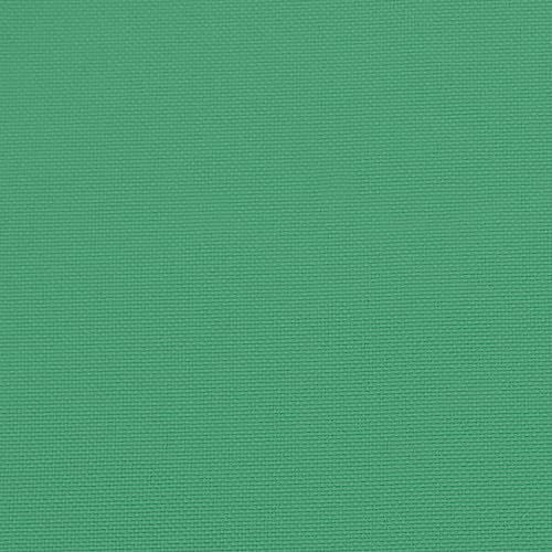 vidaXL Green Highback Chair Cushions - Set of 6 - Indoor/Outdoor Seat Pads with Non-Slip Straps - Oxford Fabric - 47.2""x19.7""x2.8"", 377619