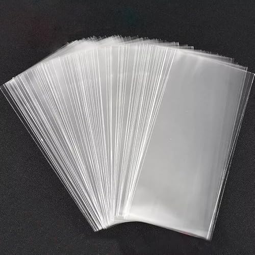 1200PCS Clear Plastic Paper Money Holder Sleeves Currency Sleeves for Collectors Money Sleeves Protector Clear Bill Holder