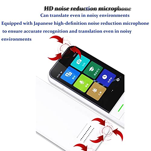 AI Voice Real Time Translator 138 Multi Online Languages Voice-Record 3.1 Inch Big Touch Screen Learning Conversion T11