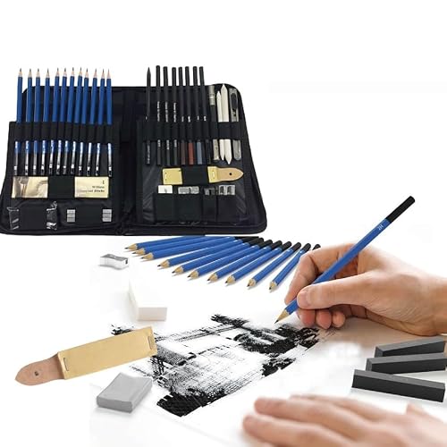 40 Sketching Pencil Set Professional Painting Art Supplies Lead