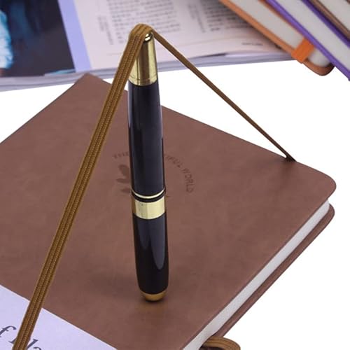 MVNOIRE A5/A6 Leather Notepad Hardcover Notebook Business Women Men Teacher Writing Journaling