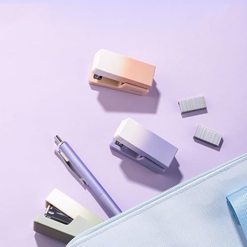 OEKFVCHVZ Stapler Set Gradient Office Portable Paper