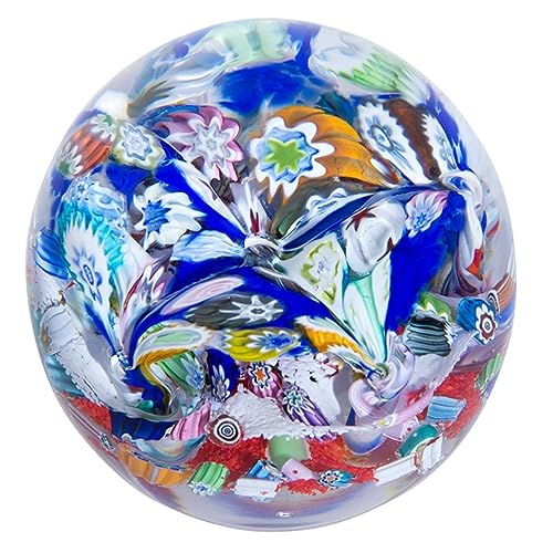 Caithness Glass U17046 Millefiori-Fingal's Cave, Multi, 8 x 8 x 7.5 cm