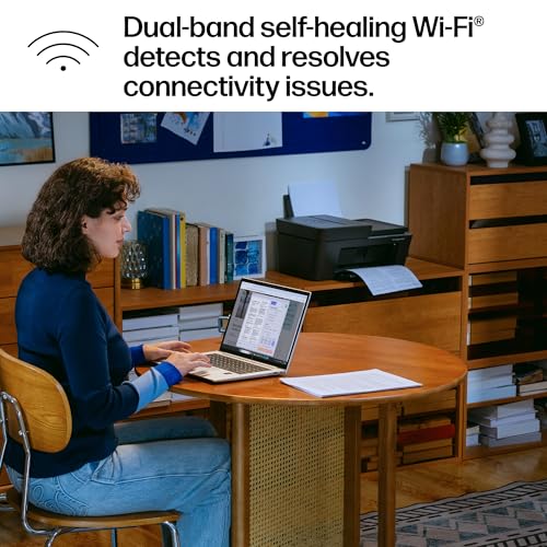 HP DeskJet 4355 Wireless All-in-One Color Inkjet Printer, Scanner, Copier, Best-for-Home, 3 Month Trial of Instant Ink Included, AI-Capable (AJ4Y0A)